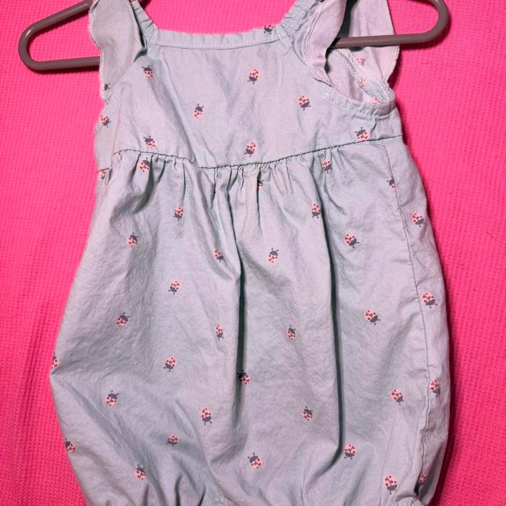Blue bay girl romper 3m